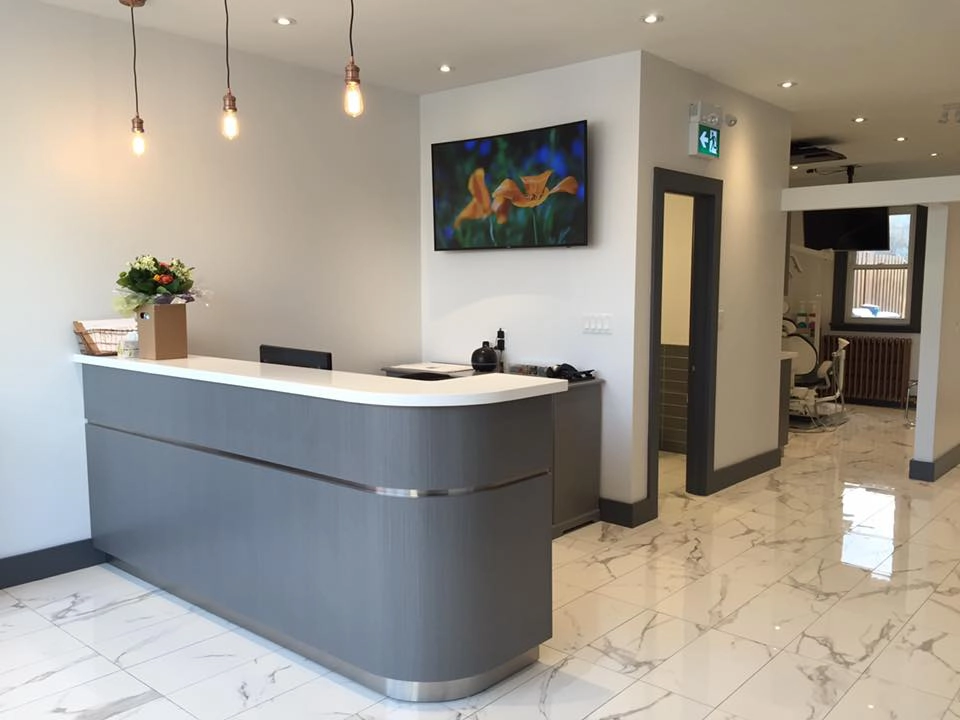 Reception area